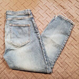 Everlane High-Rise Authentic Stretch Ankle Jeans